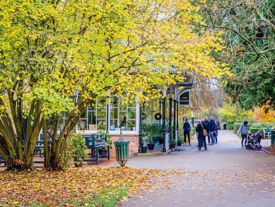 Jephson Gardens in the autumn of 2020. Copyright Leamington Courier.