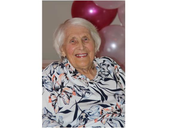 Joan Hatfield celebrated her 100th birthday on September 2. Photo supplied