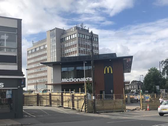 Work continues on the restaurant ahead of its opening.