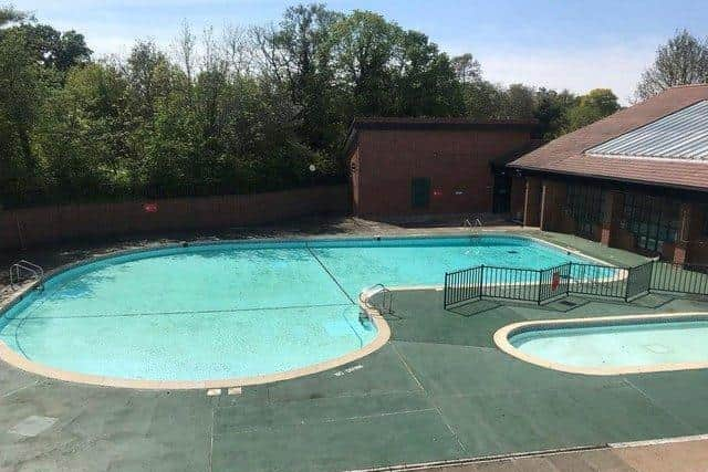 The outdoor pool (lido) at Abbey Fields Swimming Pool which wlil be replaced by a second outdoor pool at the site.