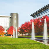 The University of Warwick's Main Campus in the autumn.