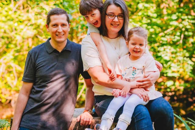 Audrey Martin and her family.