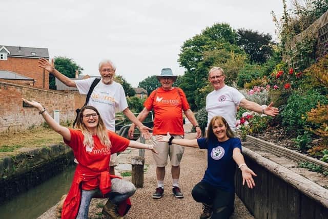 Left to right: Natalie Humphrey, Robbin Suffield, Jeff Masters, David Burman, Bridget Richards. Photo supplied