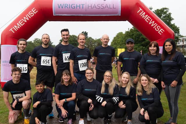 The Wright Hassall team. From left to right (back row): Tyla Childs, Robert Poulton, Patrick McCallum, Philip Harris, John Hosie, Jag Rakar, Sarah Cottey, Dal Heran. From left to right (front row): Luke Moulton, Arjun Heran, Alex Robinson, Kathryn Lavery, Bailey Jordan, Beth Verdon-Burton, Jennie Cooper.