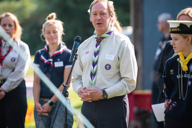 Nigel Hailey, Scouts County Commissioner. Photo supplied