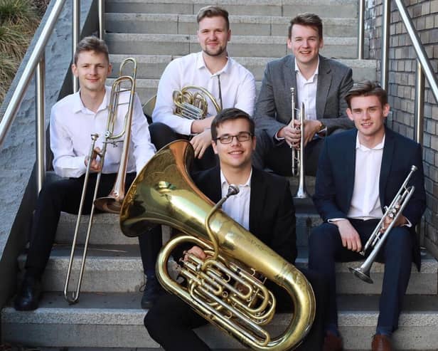 Curzon Brass made a welcome return to the area