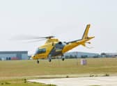 The Warwickshire and Northamptonshire Air Ambulance and a team from West Midlands Ambulance Service were called to an incident in Leamington over the weekend. Photo by Warwickshire and Northamptonshire Air Ambulance