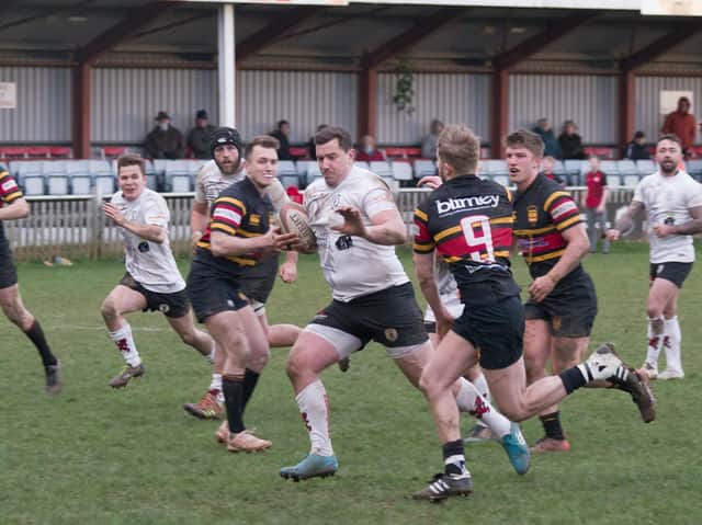 Action from Webb Ellis Road in early 2020