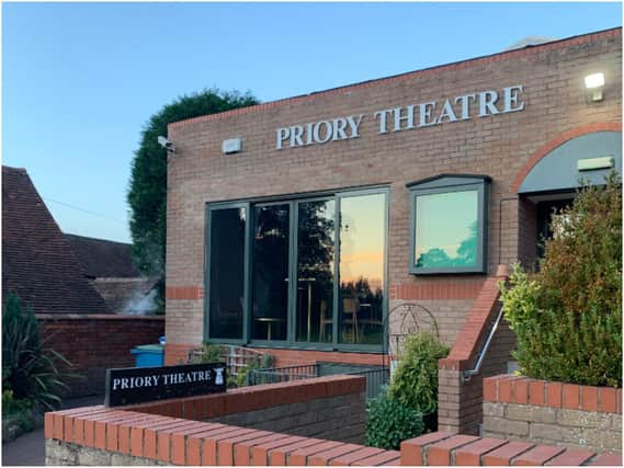 The team at the Priory Theatre took the 18 month closure due to Covid-19 to do refurbishment work at the venue. Photo supplied