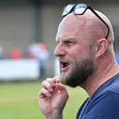 Rugby Town manager Carl Adams