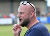 Rugby Town manager Carl Adams