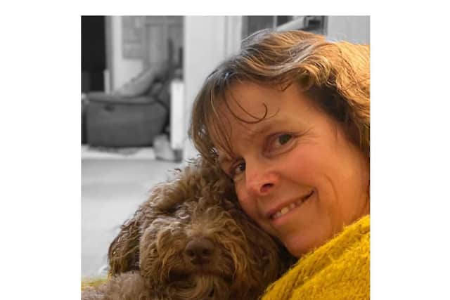 Ruth and her much-loved dog
