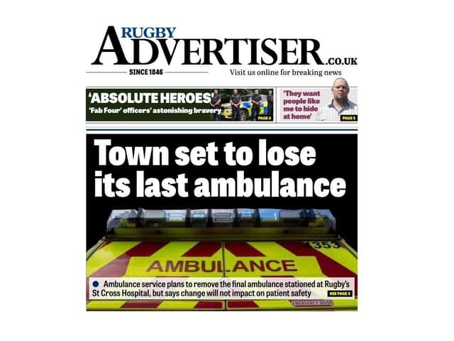 How we have been campaigning about the issue on our front page.