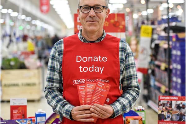 Volunteers are needed to help collect food for families in need over the Christmas period. Photo supplied