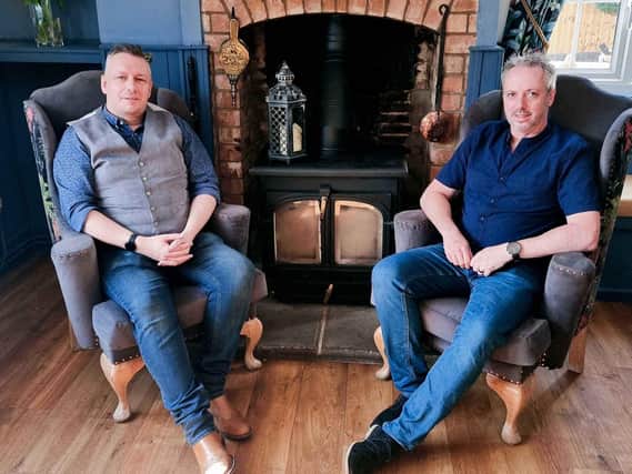 Tim Sidwell and Mark Williams took over the Cottage Tavern in Ashorne near Warwick in May 2021 spending several weeks decorating, adding new furnishings, transforming the cellar, and re-designing the garden before opening to the public on June 19.