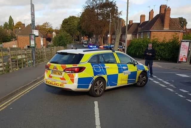 Cape Road in Warwick is currently closed due to a police incident.