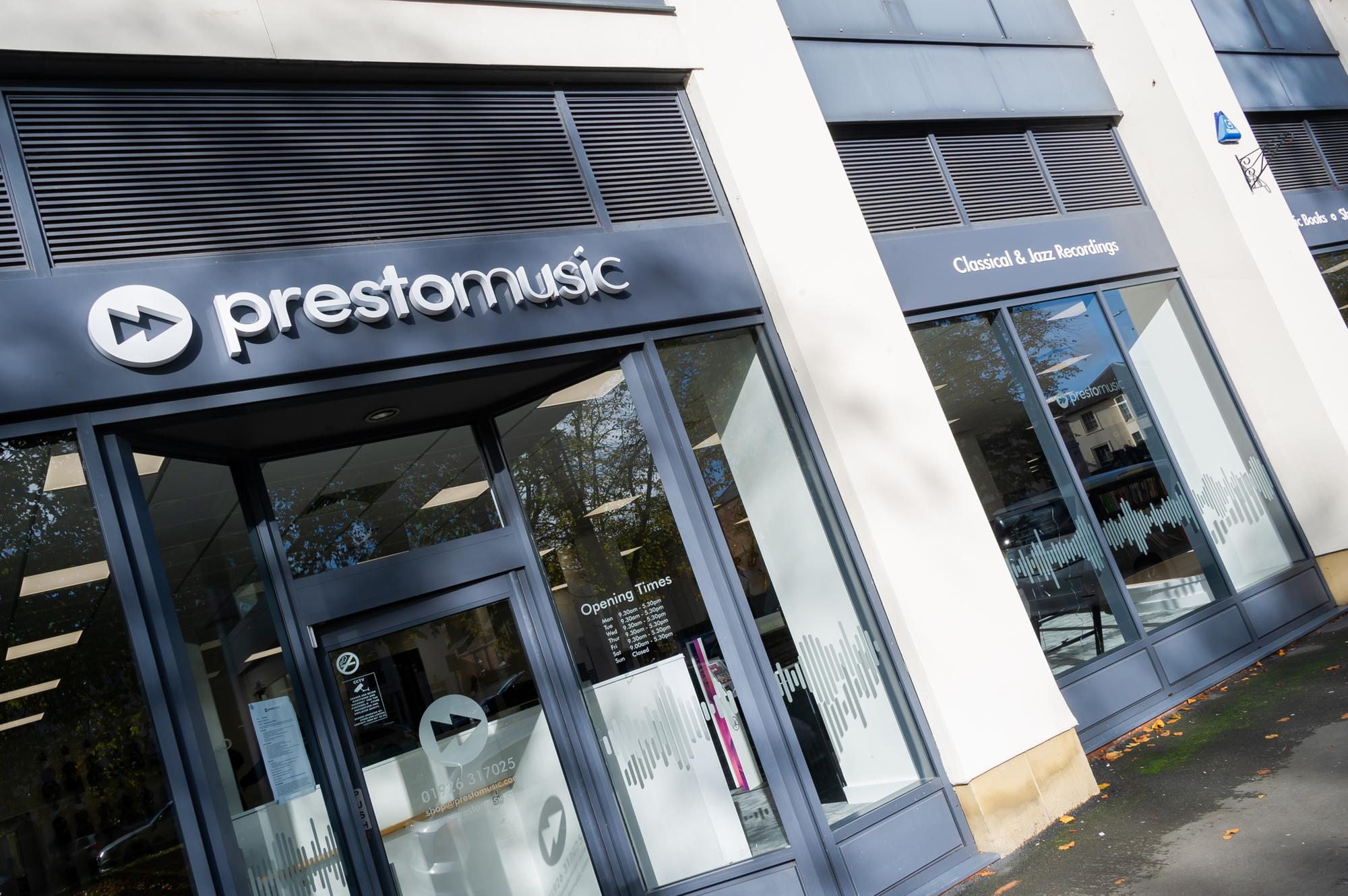 Presto cheap music shop