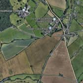 A site of the proposed solar farm