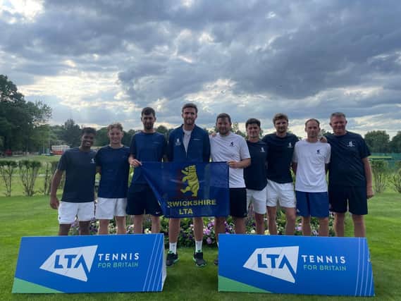 Warwickshire's promotion-winning side.