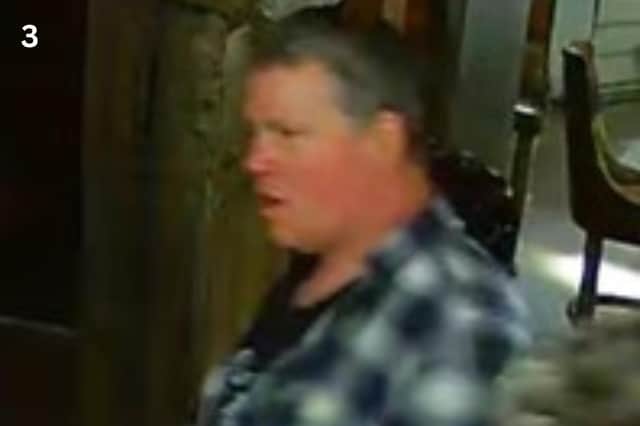 Police have released CCTV photographs of seven men they would like to speak to in connection to violent disorder that broke out in south Warwickshire last month.