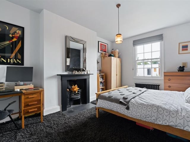 One of the bedrooms. Photo by Fine and Country