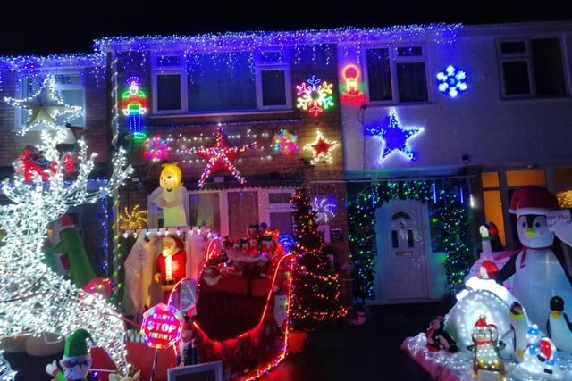 Gary's display in Bishops Tachbrook. Photo supplied