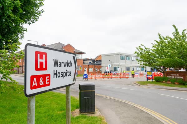 Warwick Hospital will be lighting up pink and blue later this month to mark Baby Loss Awareness Week. Photo by Mike Baker