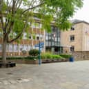Warwickshire County Council's Shire Hall headquarters in Warwick. Credit: Mike Baker.