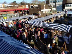 More than 2,000 people attended the Christmas market in Kenilworth. Photo supplied