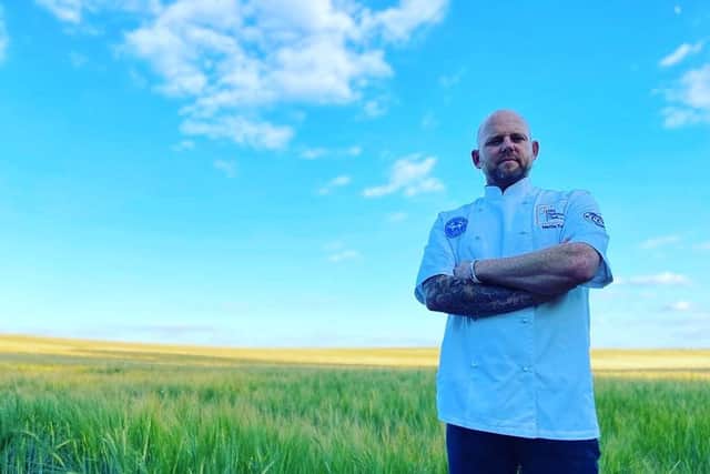 Mattie Tew, of the Royal Navy Culinary Arts Team is one of 40 chefs still in the running to take the most sought-after title in the British culinary scene. Photo supplied