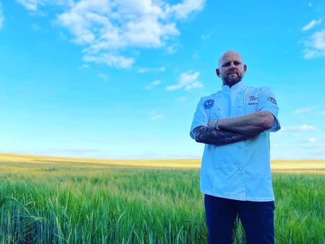 Mattie Tew, of the Royal Navy Culinary Arts Team is one of 40 chefs still in the running to take the most sought-after title in the British culinary scene. Photo supplied