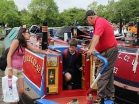 Fun for all the family at Crick Marina.