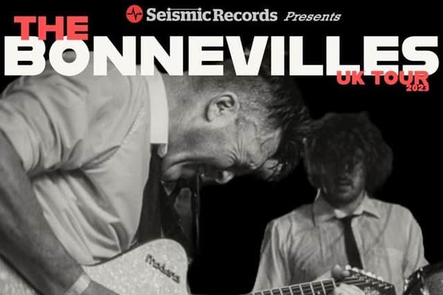 The Bonnevilles are playing at St Patrick's Irish Club in Leamington on Saturday April 15. Photo courtesy of Seismic Records.