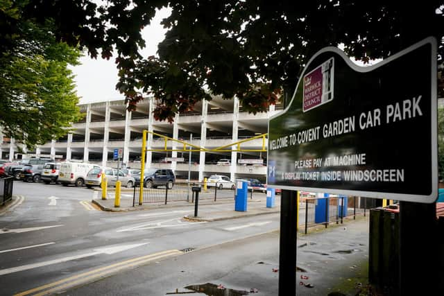 The Covent Garden multi-storey car park in Leamington.