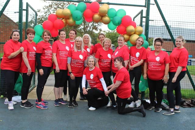 The Harbury Hornets walking netball group. Picture supplied.