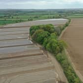 Wasperton Fields near Barford where Smiths Concrete wants to open a sand and gravel quarry. Picture courtesy of Smiths Concrete.