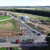 The Asps housing development in Warwick. Image supplied by Warwickshire County Council in June 2026.