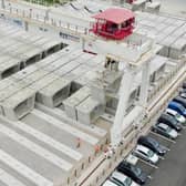 HS2's precast viaduct segment yard at Kingsbury in Warwickshire. Picture courtesy of HS2.