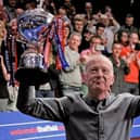 Steve David OBE with one of his trophies. Photo supplied