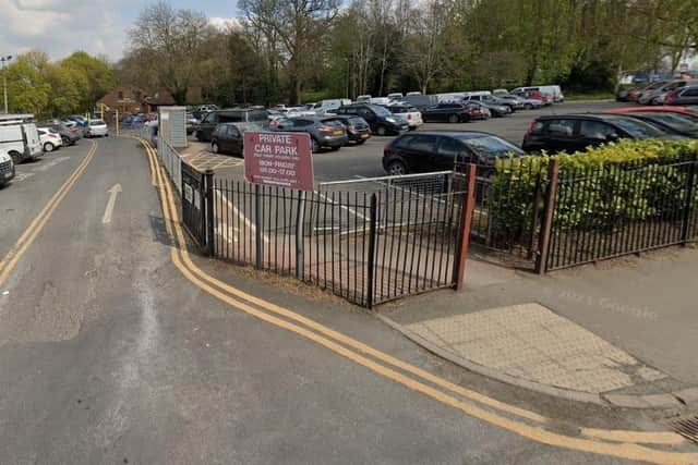 The entrance to Cape Road car park in Warwick. Photo by Google Streetview