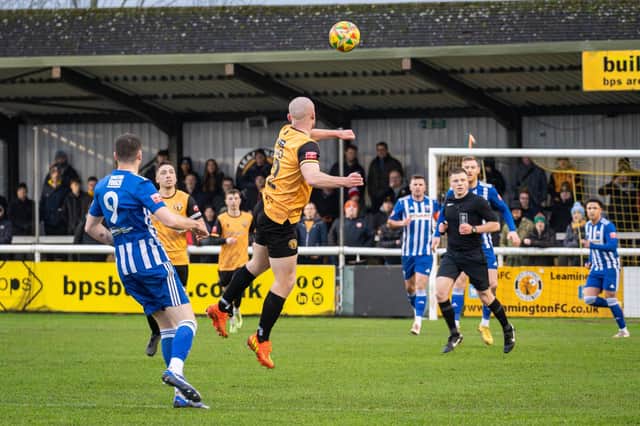 Leamington were held to a draw in tough conditions against Nuneaton Borough.