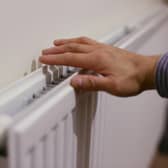 A radiator at a home in north London.