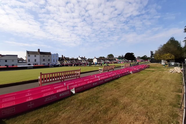 The bowls competitions for the Birmingham 2022 Commonwealth Games are now in full swing at Victoria Park in Leamington