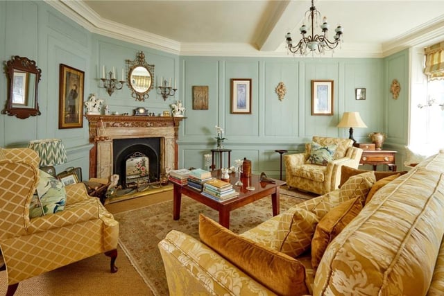 The drawing room. Photo by Savills
