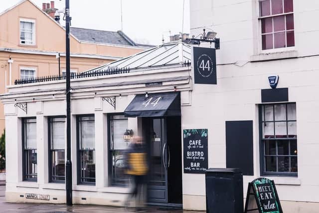 Rob Singleton and Gavin Leach who own Windmill Hill Brewing Company, have opened the doors to 44 Café Bar and Bistro in Leamington. Photo by Light and Lace Photography