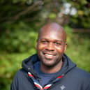 Chief Scout Dwayne Fields is a volunteer