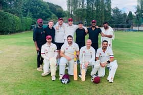 Rugby Cricket Club's second team gained promotion last season