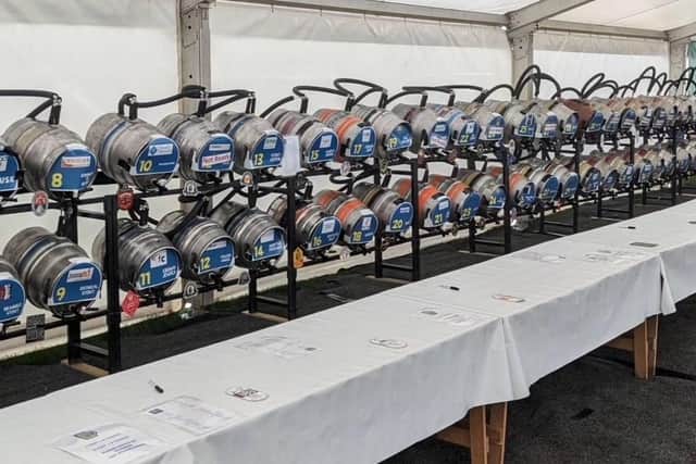 KENFEST featured 60 cask ales. Photo supplied