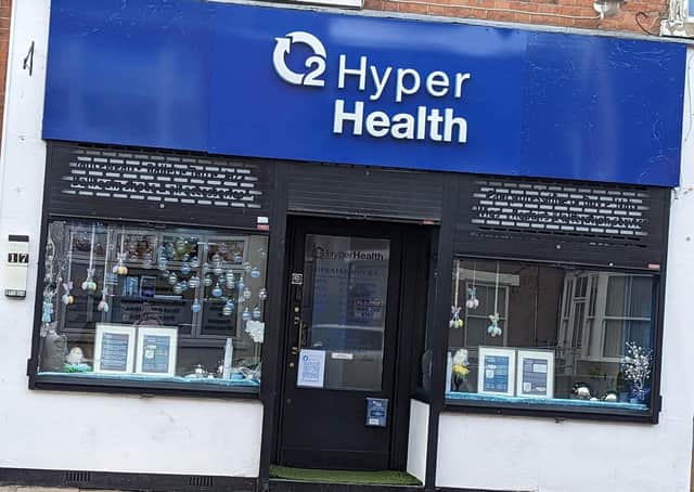 The new shop in Albert Street, Rugby.