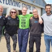 Fundraisers have managed to raise thousands of pounds for a Leamington-based charity after recently taking the plunge and facing a skydive. Photo supplied